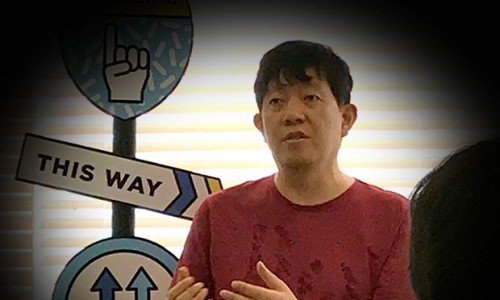타다 서비스를 소개하는 인터뷰 화면